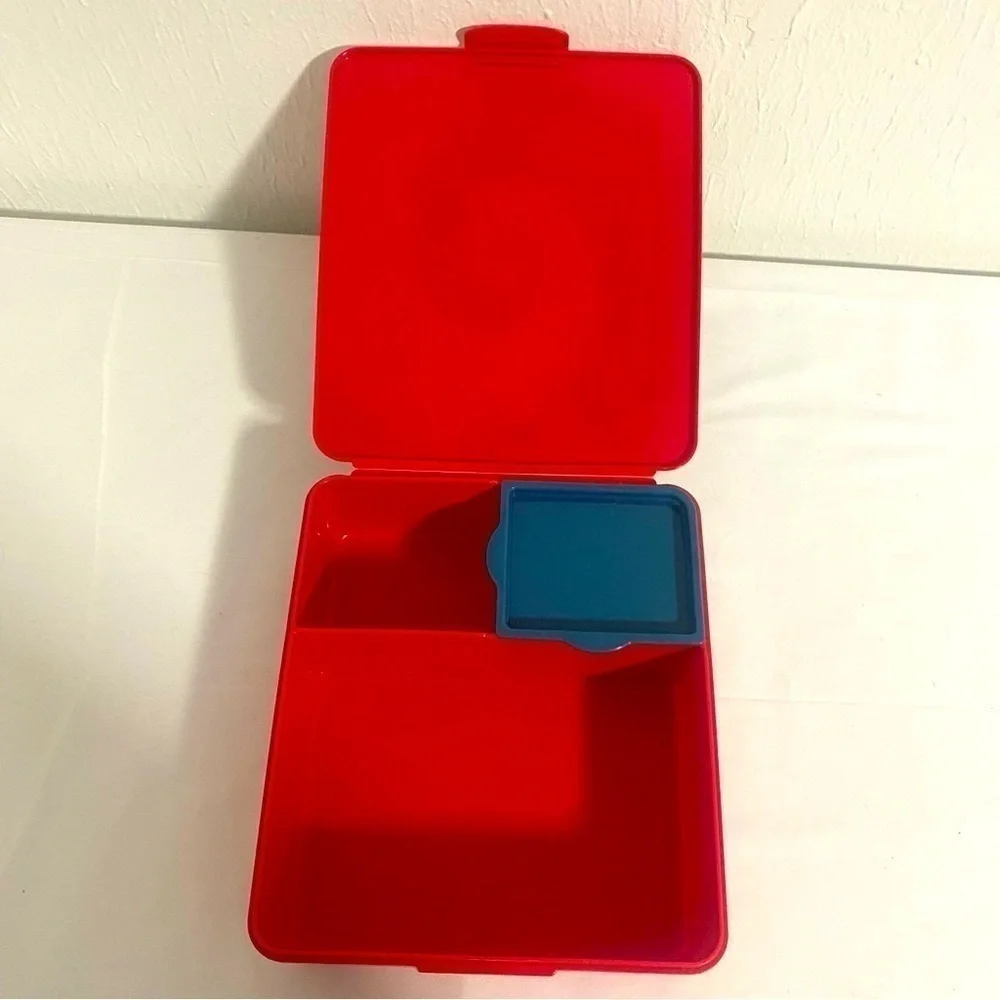 Bento Brand Lunch Food 3 Compartments Container Bundle Of (2) BPA Free